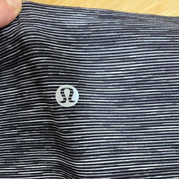 Lululemon Wunder Under High-Rise Tight 25”‎ Luxtreme Size 6 Dark Carbon/Ice Grey - Picture 6 of 14